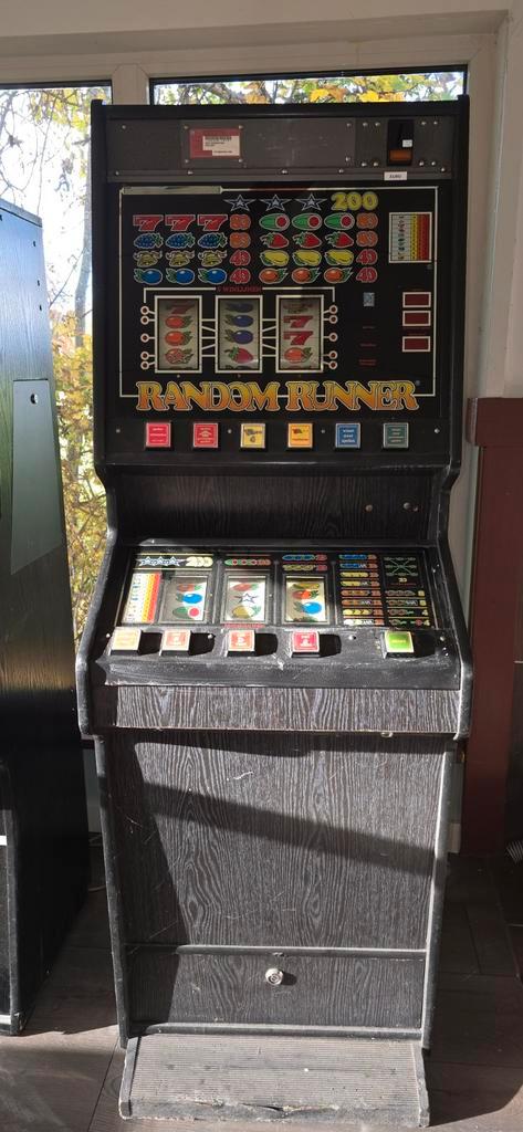 Random Runner Gokkast - Klassieker!, Verzamelen, Automaten | Gokkasten en Fruitautomaten, Gebruikt, Euro, Met sleutels, Ophalen
