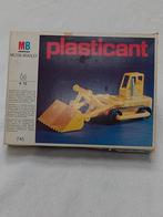 Plasticant geel van Milton Bradley bulldozer, Ophalen of Verzenden