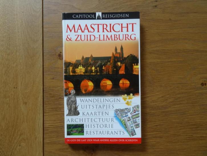 capitool reisgids Maastricht en Zuid Limburg, Boeken, Reisgidsen, Zo goed als nieuw, Reisgids of -boek, Capitool, Ophalen of Verzenden