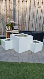 Stalen plantenbak 60x60/30x30 - Direct af te halen!, Ophalen