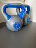 2 x 6 kilo kettenbell, Sport en Fitness, Fitnessmaterialen, Ophalen, Zo goed als nieuw, Kettlebell