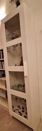 vitrinekast Ikea Brimnes wit, Ophalen, Minder dan 50 cm, Met deur(en), 100 tot 150 cm