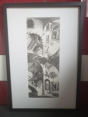 Maurits cornelis Escher boven en onder beschikbaar voor biedingen