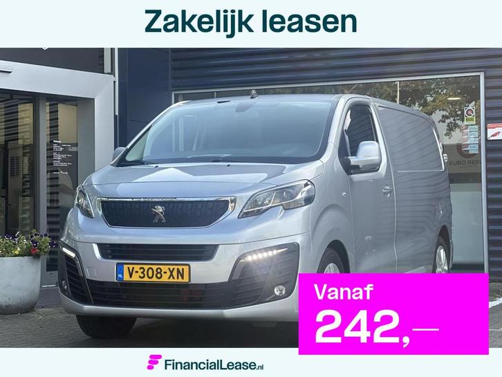 Peugeot Expert 227S 2.0 BlueHDI 180pk automaat Premium Pack, Auto's, Bestelauto's, Bedrijf, Lease, Financial lease, ABS, Achteruitrijcamera