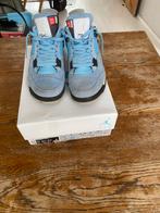 Jordan 4 university blue, Ophalen of Verzenden, Gebruikt, Schoenen