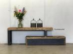 Tv meubel oud hout | houten tv meubel |oud houten  tv meubel, Nieuw, Ophalen of Verzenden, 200 cm of meer, Minder dan 100 cm