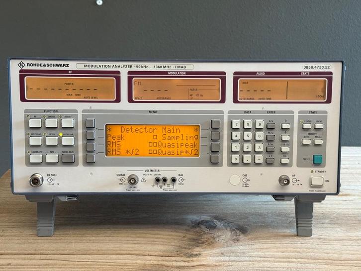 Rohde & Schwarz FMAB Modulation Analyzer, Telecommunicatie, Zenders en Ontvangers, Gebruikt, Ontvanger, Ophalen of Verzenden