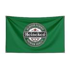 Heineken Vlag 90 bij 150, Ophalen of Verzenden, Nieuw