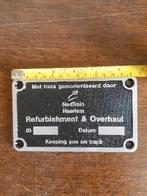 Typeplaatje NS, NedTrain, ICM, Koploper, Ophalen of Verzenden, Trein, Overige typen