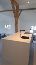 Aanrechtbladen Graniet, Composiet, Hardsteen, Marmer..., Huis en Inrichting, Keuken | Keukenelementen, Crème, 200 cm of meer, 75 cm of meer