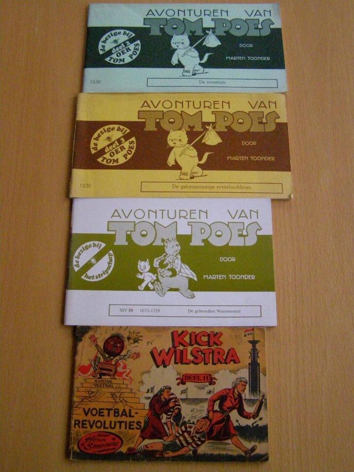 TOM POES - KICK WILSTRA deel 11 - BEZIGE BIJ OER TOM POES, Boeken, Stripboeken, Gelezen, Meerdere stripboeken, Ophalen of Verzenden