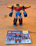 Lego Creator 3-in-1 31124 Super robot, Ophalen of Verzenden, Zo goed als nieuw