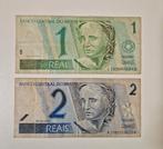 2 bankbiljetten uit Brazilië, Ophalen of Verzenden, Zuid-Amerika