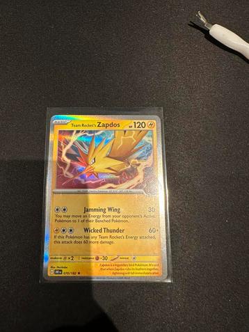 Zapdos 070 beschikbaar voor biedingen