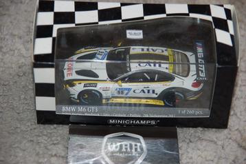 1:43 BMW M6 GT3 ROWE #98 MINICHAMPS WRH beschikbaar voor biedingen