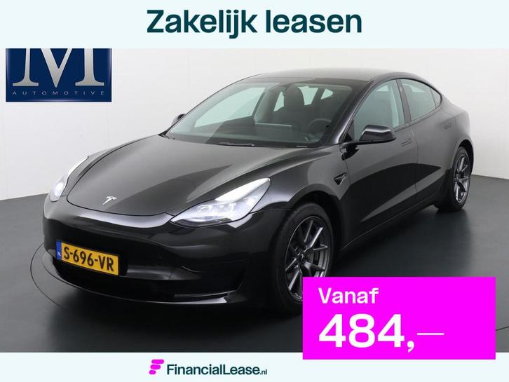 Tesla Model 3 Standard RWD Plus 60 kWh LFP Accu | 1e eigenaa, Auto's, Tesla, Bedrijf, Lease, Financial lease, Model 3, ABS, Adaptive Cruise Control