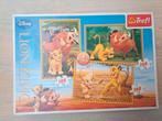 Disney Lionel king puzzel 3 puzzels van 100 stukjes, Kinderen en Baby's, Speelgoed | Kinderpuzzels, Ophalen of Verzenden, Zo goed als nieuw