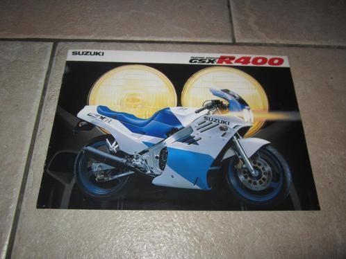 Suzuki GSX-R 400 Super Endurancer folder JDM 1987 ?, Motoren, Handleidingen en Instructieboekjes, Suzuki, Ophalen of Verzenden