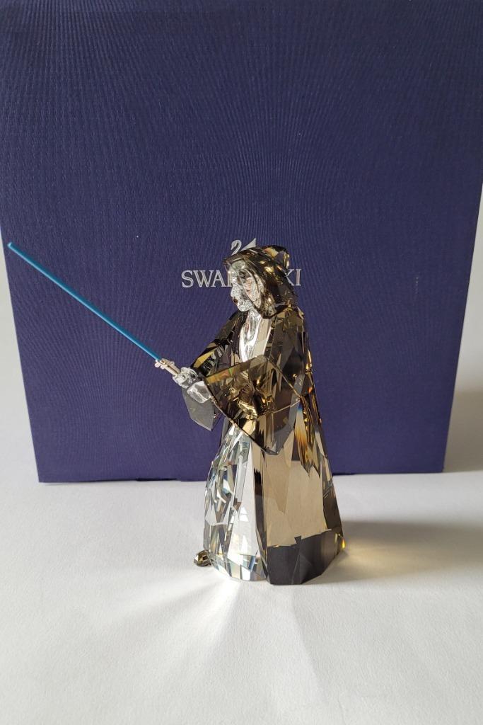 Swarovski Disney Star Wars Obi Wan Kenobi. Kristallijn Shop., Verzamelen, Swarovski, Nieuw, Figuurtje, Verzenden