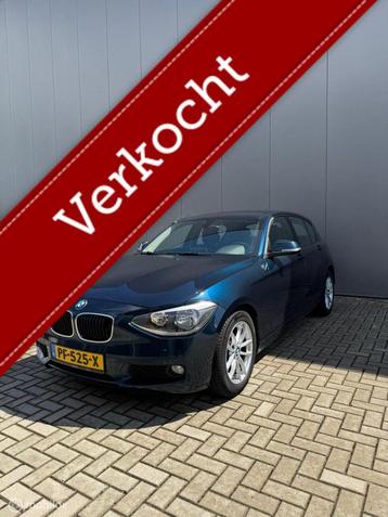 BMW 1-serie 116d EDE Business, Airco, Start/Stop, 4x elektr. beschikbaar voor biedingen