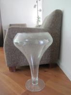 Hoge vaas ca 54 cm, Overige kleuren, 50 tot 75 cm, Ophalen of Verzenden, Glas