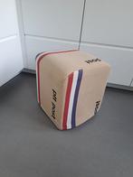 Poef van PTT Post op wieltjes, Ophalen, Gebruikt, Rond