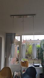 Hanglamp 3-lichts glas - Eettafel, Huis en Inrichting, Lampen | Hanglampen, Ophalen, Zo goed als nieuw, Glas, 50 tot 75 cm