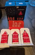 Kersthuisje hanger kerstboom kerstmis rood wit, Diversen, Kerst, Ophalen