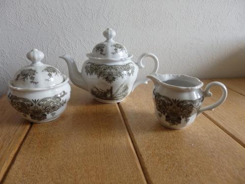 Barock Seltmann Weiden Bavaria Theepot melkkan suikerpot, Antiek en Kunst, Antiek | Servies los, Ophalen of Verzenden