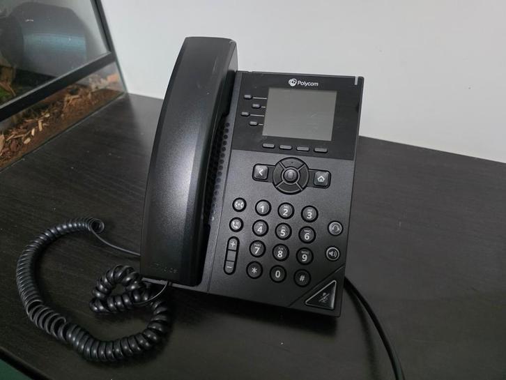 Polycom VVX 250 IP Telefoon, Telecommunicatie, Vaste telefoons | Handsets en Draadloos, Gebruikt, 1 handset, Ophalen of Verzenden