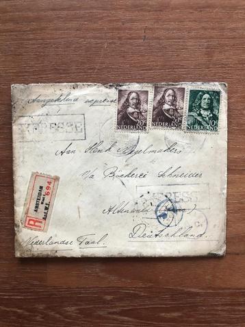 October 1943 Liefdesbrief van Rie (A'dam) aan haar verkering beschikbaar voor biedingen