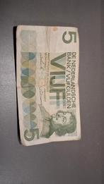 5 gulden biljet 1966, Postzegels en Munten, Bankbiljetten | Nederland, Ophalen, 5 gulden, Los biljet