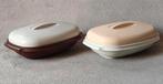 Vintage Tupperware stoomschaal - 2 stuks 1273-13 en 1273-14, Ophalen of Verzenden, Gebruikt, Schaal