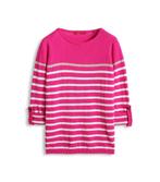 Esprit wit fuchsia roze trui met nautisch streepdessin XS, Kleding | Dames, Truien en Vesten, Nieuw, Ophalen of Verzenden, Roze
