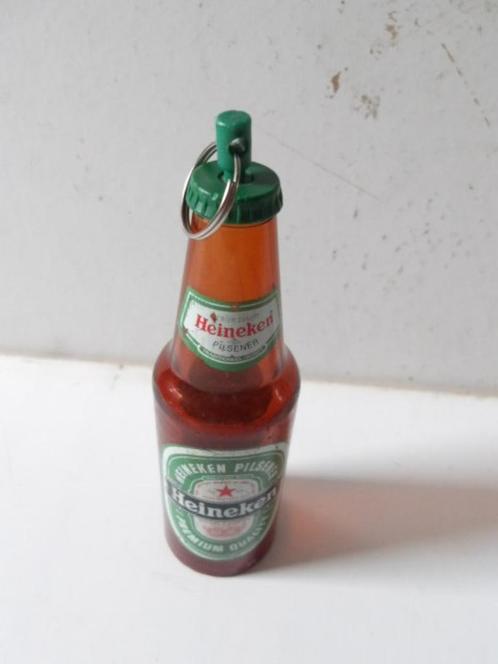 Heineken flesje (sleutelhanger) (nr.1), Verzamelen, Biermerken, Zo goed als nieuw, Flesje(s), Heineken, Ophalen of Verzenden
