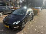 Smart ForFour 1.1 2005 Zwart, Auto's, Voorwielaandrijving, Stof, Zwart, Origineel Nederlands