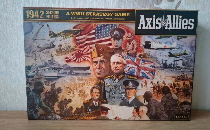 Axis & Allies 1942 2nd Edition, Hobby en Vrije tijd, Wargaming, Gebruikt, Historisch, Figuurtje(s), Verzenden