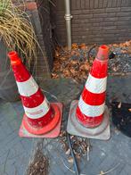 Verkeerskegels oranje pion, Ophalen, Gebruikt