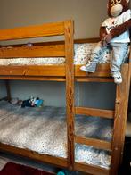 Stapelbed met 2 matrassen 90x200 en ophalen, Huizen en Kamers, Kamers te huur