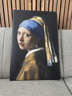Meisje met de parel - Canvas doek, Antiek en Kunst, Ophalen of Verzenden
