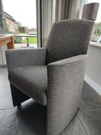 6 eetkamerstoelen, Huis en Inrichting, Stoelen, Ophalen, Grijs, Stof