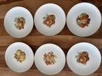 Furstenberg Germany set van 6 dessert/ saladebordenVintage, Antiek en Kunst, Antiek | Servies los, Ophalen of Verzenden