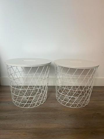 2 IKEA kvistbro bijzettafeltjes beschikbaar voor biedingen