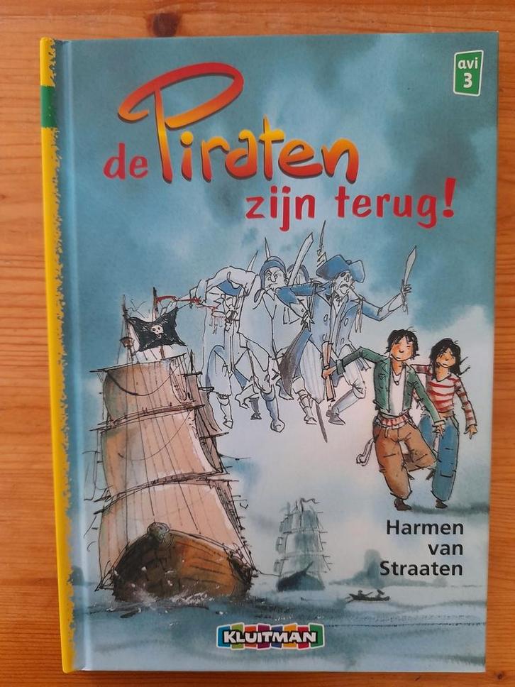 Harmen van Straaten - De piraten zijn terug!, Boeken, Kinderboeken | Jeugd | onder 10 jaar, Zo goed als nieuw, Ophalen of Verzenden