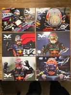 ✅ Max Verstappen Fanshop Kaarten met gedrukte handtekening, Verzamelen, Automerken, Motoren en Formule 1, Ophalen of Verzenden