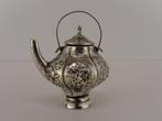 Zilveren miniatuur Theepot                               Z51, Antiek en Kunst, Antiek | Goud en Zilver, Ophalen of Verzenden, Zilver