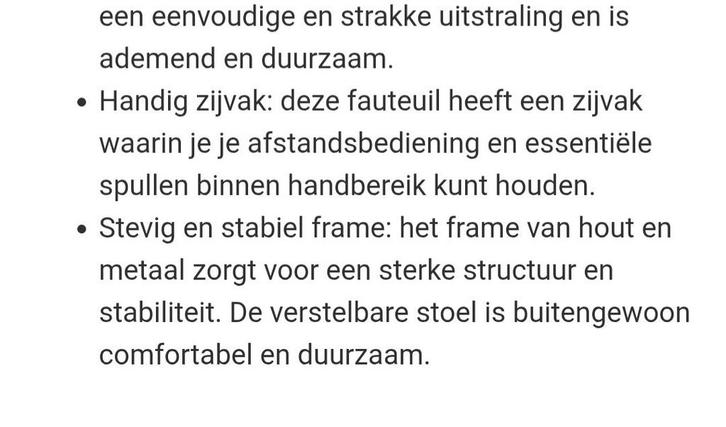 Nieuw in doos Donkergrijze Sta Op Stoel - Comfort & Gemak, Huis en Inrichting, Fauteuils, Ophalen of Verzenden