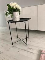 Dienblad bijzettafel, Ophalen of Verzenden, Rond, Hout