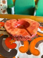 Vintage jaren 60 italiaanse albast asbak, koraal, ?, Zo goed als nieuw, Asbak, ?