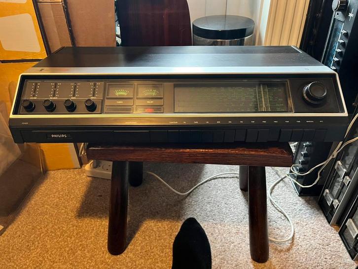 Philips 742 radio en receiver - Made in Holland, Audio, Tv en Foto, Radio's, Gebruikt, Radio, Ophalen of Verzenden